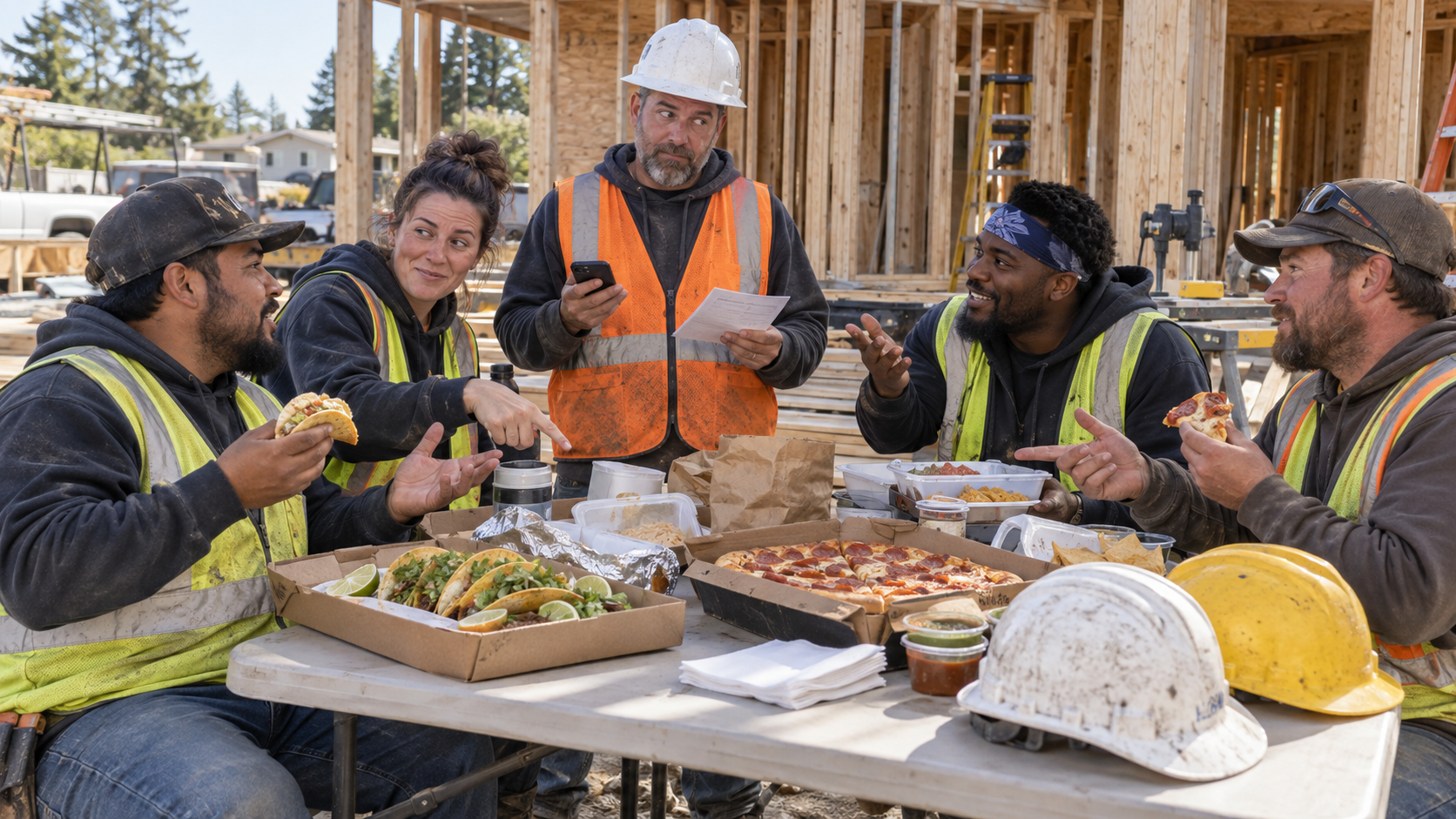 How to Feed a Construction Crew Without Starting an Argument