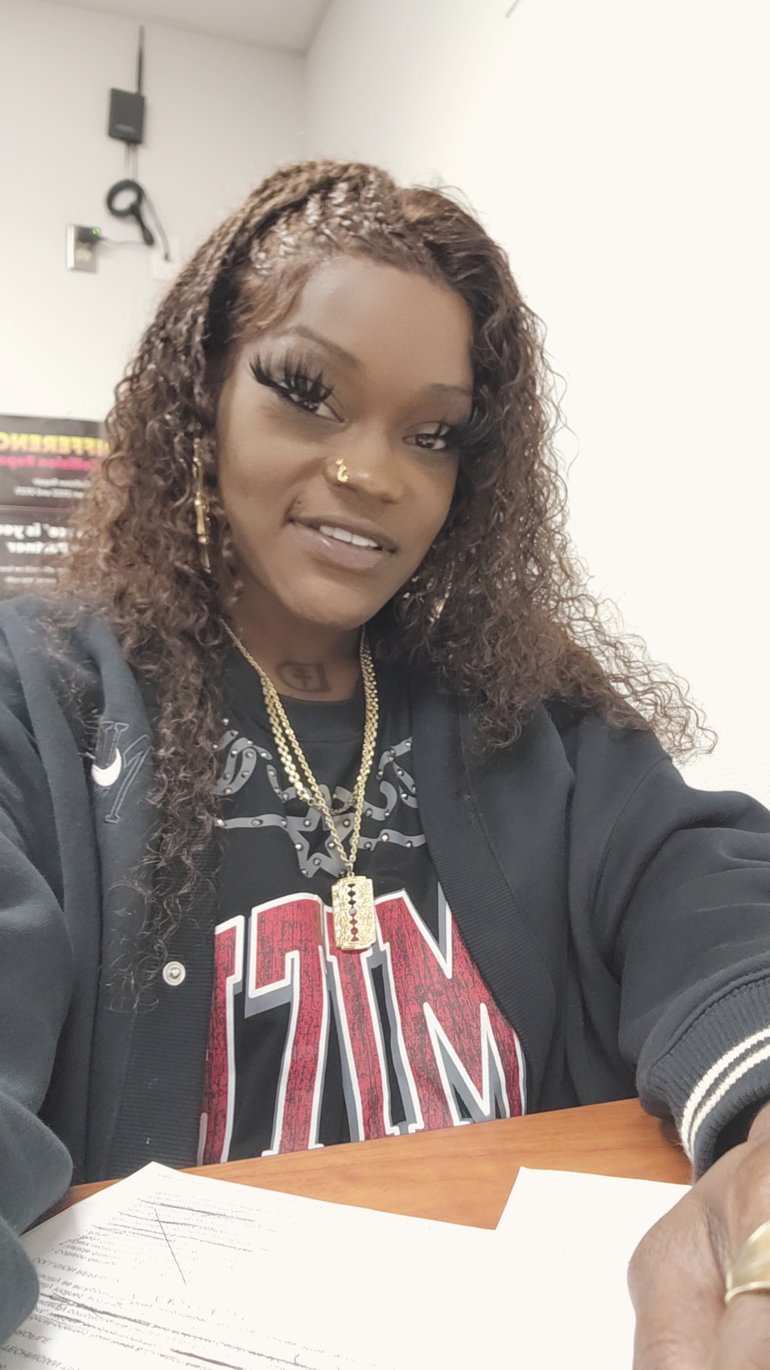 Dominique work in Visalia, CA